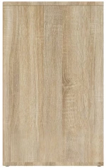 ΝΤΟΥΛΑΠΙ ΓΥΑΛΙΣΤΕΡΟ SONOMA ΔΡΥΣ 80X40X65ΕΚ.ΕΠΕΞΕΡΓΑΣΜΕΝΟ ΞΥΛΟ 808849