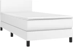 ΚΡΕΒΑΤΙ BOXSPRING ΜΕ ΣΤΡΩΜΑ ΛΕΥΚΟ 100X200ΕΚ.ΑΠΟ ΣΥΝΘΕΤΙΚΟ ΔΕΡΜΑ 3140988