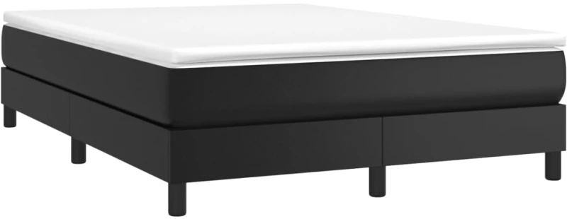 ΚΡΕΒΑΤΙ BOXSPRING ΜΕ ΣΤΡΩΜΑ ΜΑΥΡΟ 140X190ΕΚ.ΑΠΟ ΣΥΝΘΕΤΙΚΟ ΔΕΡΜΑ 3144255
