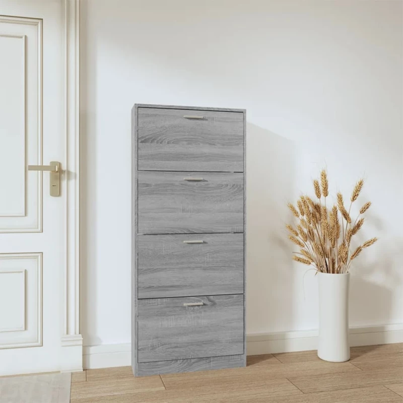 ΠΑΠΟΥΤΣΟΘΗΚΗ ΓΚΡΙ SONOMA 59X17X150 ΕΚ. ΑΠΟ ΕΠΕΞΕΡΓΑΣΜΕΝΟ ΞΥΛΟ 342524