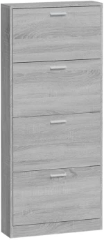 ΠΑΠΟΥΤΣΟΘΗΚΗ ΓΚΡΙ SONOMA 59X17X150 ΕΚ. ΑΠΟ ΕΠΕΞΕΡΓΑΣΜΕΝΟ ΞΥΛΟ 342524
