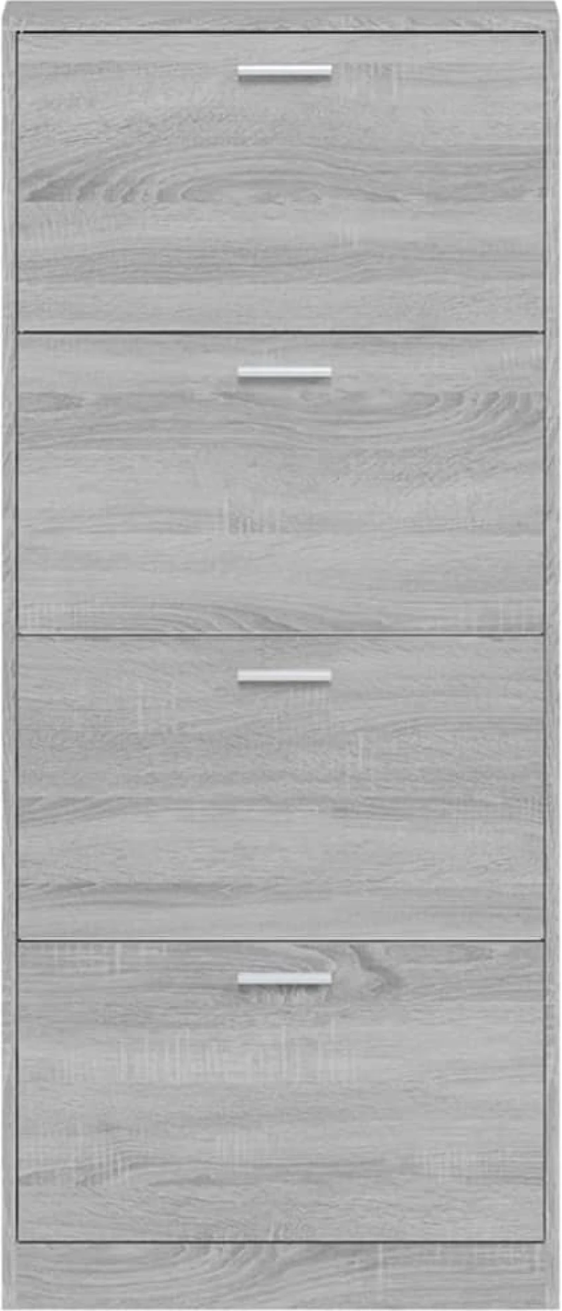 ΠΑΠΟΥΤΣΟΘΗΚΗ ΓΚΡΙ SONOMA 59X17X150 ΕΚ. ΑΠΟ ΕΠΕΞΕΡΓΑΣΜΕΝΟ ΞΥΛΟ 342524