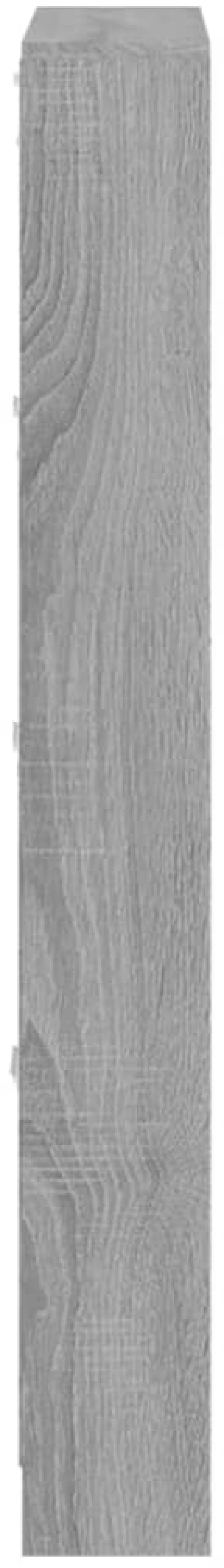 ΠΑΠΟΥΤΣΟΘΗΚΗ ΓΚΡΙ SONOMA 59X17X150 ΕΚ. ΑΠΟ ΕΠΕΞΕΡΓΑΣΜΕΝΟ ΞΥΛΟ 342524