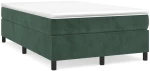 ΚΡΕΒΑΤΙ BOXSPRING ΜΕ ΣΤΡΩΜΑ ΣΚΟΥΡΟ ΠΡΑΣΙΝΟ 120X200ΕΚ. ΒΕΛΟΥΔΙΝΟ 3144672