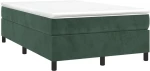ΚΡΕΒΑΤΙ BOXSPRING ΜΕ ΣΤΡΩΜΑ ΣΚΟΥΡΟ ΠΡΑΣΙΝΟ 120X200ΕΚ. ΒΕΛΟΥΔΙΝΟ 3144672