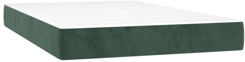 ΚΡΕΒΑΤΙ BOXSPRING ΜΕ ΣΤΡΩΜΑ ΣΚΟΥΡΟ ΠΡΑΣΙΝΟ 120X200ΕΚ. ΒΕΛΟΥΔΙΝΟ 3144672