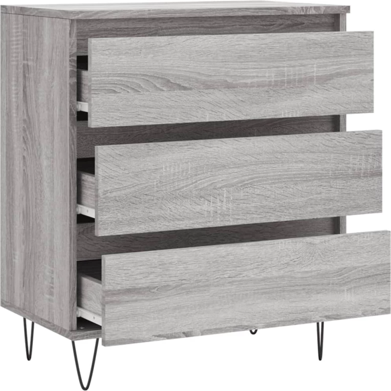 ΝΤΟΥΛΑΠΙ ΓΚΡΙ SONOMA 60X35X70 ΕΚ. ΑΠΟ ΕΠΕΞΕΡΓΑΣΜΕΝΟ ΞΥΛΟ 827186