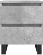 ΚΟΜΟΔΙΝΑ 2 ΤΕΜ. ΓΚΡΙ ΣΚΥΡΟΔΕΜΑΤΟΣ 40X35X50 ΕΚ. ΕΠΕΞΕΡΓ. ΞΥΛΟ 826901