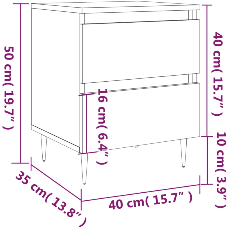 ΚΟΜΟΔΙΝΑ 2 ΤΕΜ. ΚΑΠΝΙΣΤΗ ΔΡΥΣ 40X35X50 ΕΚ. ΕΠΕΞΕΡΓΑΣΜΕΝΟ ΞΥΛΟ 826871