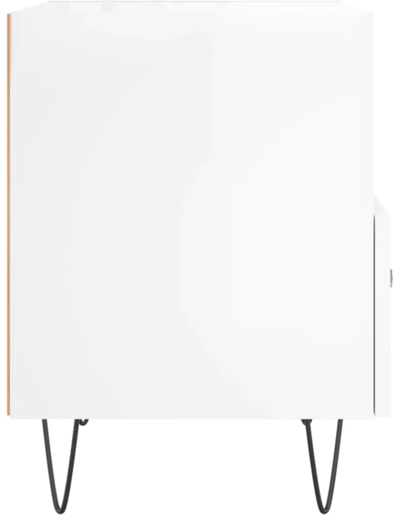 ΚΟΜΟΔΙΝΑ 2 ΤΕΜ. ΓΥΑΛ. ΛΕΥΚΟ 40X35X47,5 ΕΚ. ΕΠΕΞΕΡΓΑΣΜΕΝΟ ΞΥΛΟ 827425