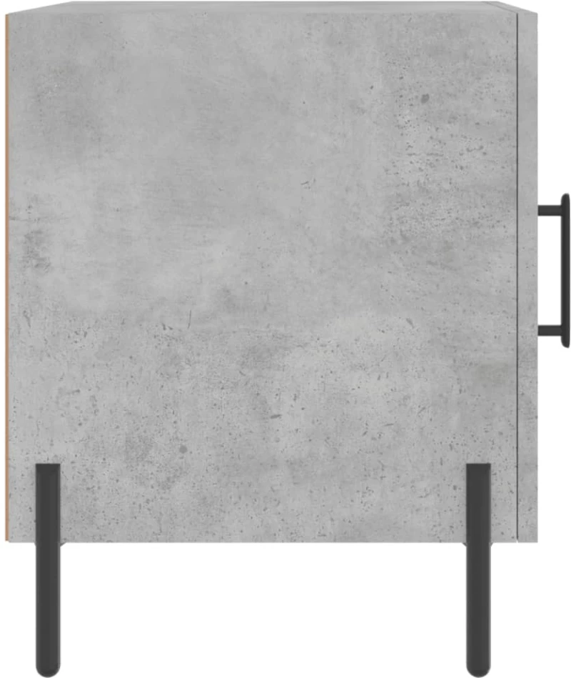 ΚΟΜΟΔΙΝΑ 2 ΤΕΜ. ΓΚΡΙ ΣΚΥΡΟΔΕΜ. 40 X 40 X 50 ΑΠΟ ΕΠΕΞΕΡΓ. ΞΥΛΟ 827589