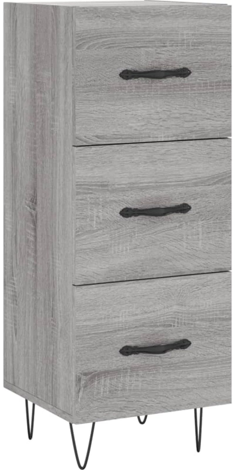 ΝΤΟΥΛΑΠΙ ΓΚΡΙ SONOMA 34,5X34X90 ΕΚ. ΑΠΟ ΕΠΕΞΕΡΓΑΣΜΕΝΟ ΞΥΛΟ 828602