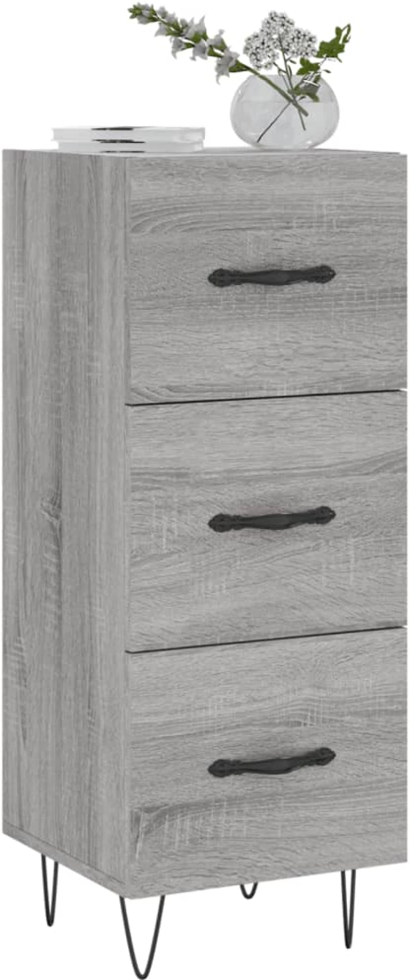 ΝΤΟΥΛΑΠΙ ΓΚΡΙ SONOMA 34,5X34X90 ΕΚ. ΑΠΟ ΕΠΕΞΕΡΓΑΣΜΕΝΟ ΞΥΛΟ 828602