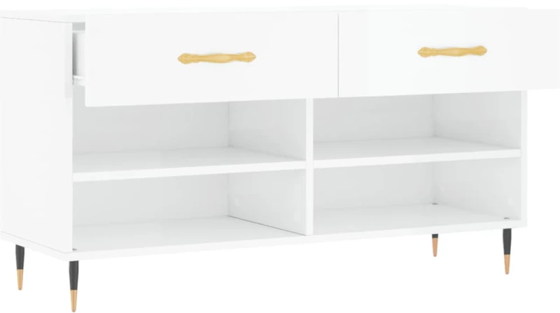 ΠΑΠΟΥΤΣΟΘΗΚΗ ΓΥΑΛΙΣΤΕΡΟ ΛΕΥΚΟ 102X35X55 ΕΚ. ΕΠΕΞΕΡΓΑΣΜΕΝΟ ΞΥΛΟ 829718