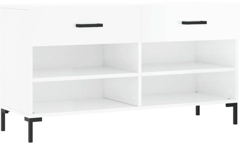 ΠΑΠΟΥΤΣΟΘΗΚΗ ΓΥΑΛΙΣΤΕΡΟ ΛΕΥΚΟ 102X35X55 ΕΚ. ΕΠΕΞΕΡΓΑΣΜΕΝΟ ΞΥΛΟ 829742