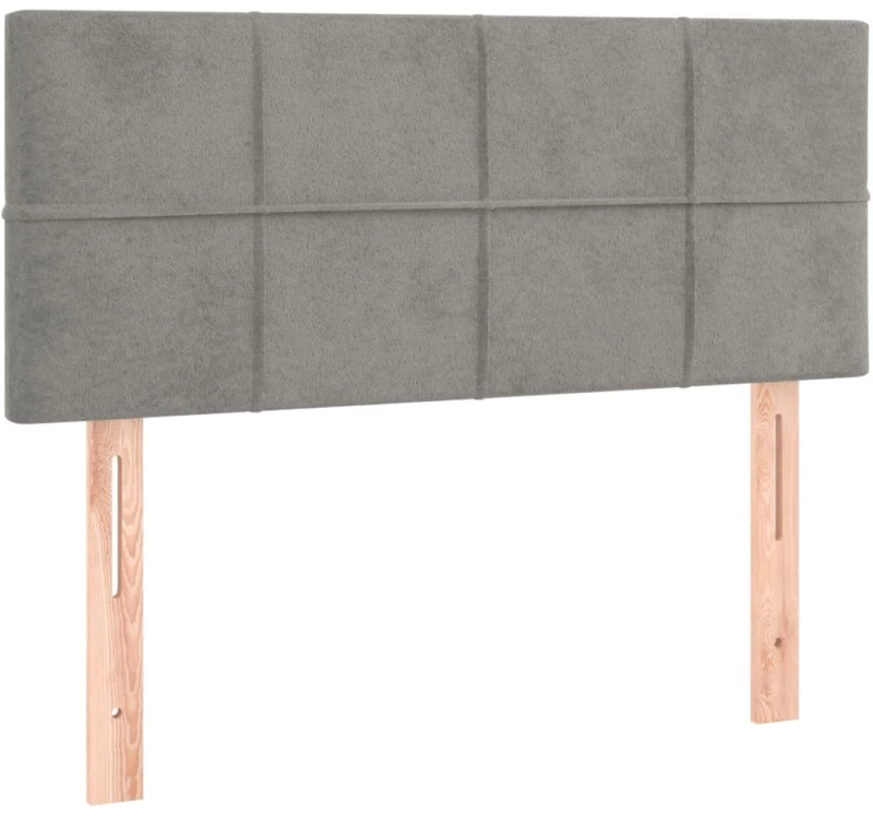 ΚΡΕΒΑΤΙ BOXSPRING ΜΕ ΣΤΡΩΜΑ & LED ΑΝ.ΓΚΡΙ 100X200 ΕΚ. ΒΕΛΟΥΔΙΝΟ 3134387
