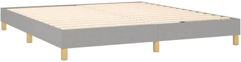 ΚΡΕΒΑΤΙ BOXSPRING ΜΕ ΣΤΡΩΜΑ & LED ΑΝ.ΓΚΡΙ 180X200 ΕΚ ΥΦΑΣΜΑΤΙΝΟ 3133733