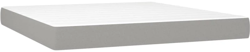 ΚΡΕΒΑΤΙ BOXSPRING ΜΕ ΣΤΡΩΜΑ & LED ΑΝ.ΓΚΡΙ 180X200 ΕΚ ΥΦΑΣΜΑΤΙΝΟ 3133733