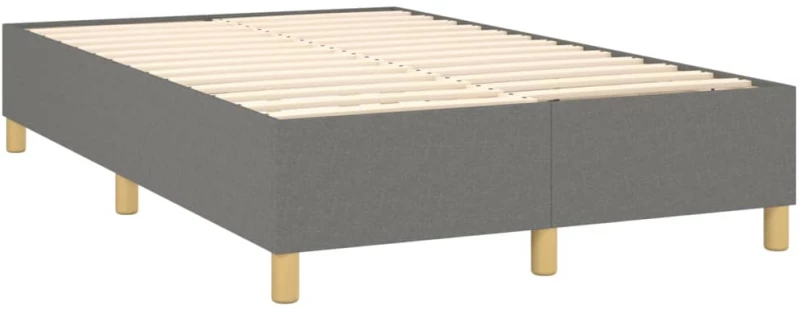 ΚΡΕΒΑΤΙ BOXSPRING ΜΕ ΣΤΡΩΜΑ & LED ΣΚ.ΓΚΡΙ 120X200 ΕΚ ΥΦΑΣΜΑΤΙΝΟ 3135262