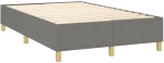 ΚΡΕΒΑΤΙ BOXSPRING ΜΕ ΣΤΡΩΜΑ & LED ΣΚ.ΓΚΡΙ 120X200 ΕΚ ΥΦΑΣΜΑΤΙΝΟ 3135262