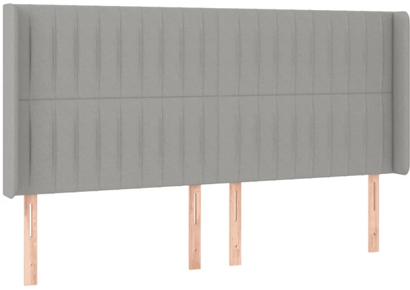 ΚΡΕΒΑΤΙ BOXSPRING ΜΕ ΣΤΡΩΜΑ & LED ΑΝ.ΓΚΡΙ 180X200ΕΚ. ΥΦΑΣΜΑΤΙΝΟ 3139053