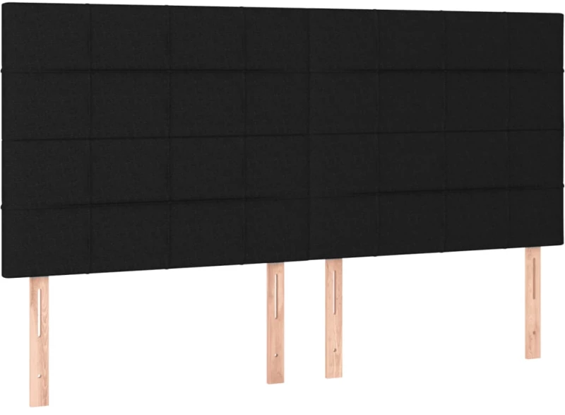 ΚΡΕΒΑΤΙ BOXSPRING ΜΕ ΣΤΡΩΜΑ ΜΑΥΡΟ 180X200 ΕΚ. ΥΦΑΣΜΑΤΙΝΟ 3137175