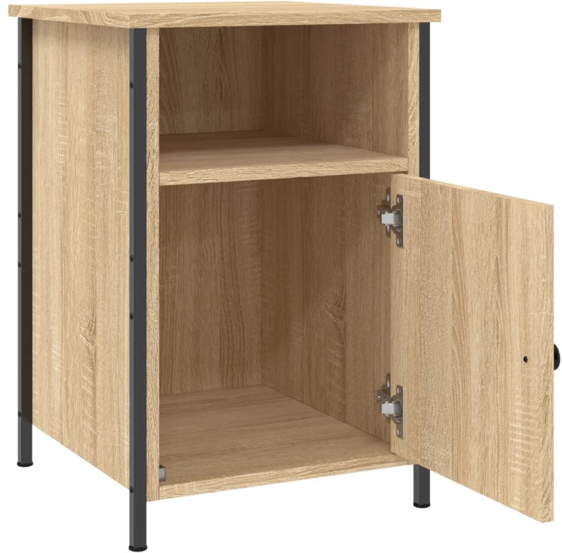 ΚΟΜΟΔΙΝΑ 2 ΤΕΜ. SONOMA ΔΡΥΣ 40X42X60 ΕΚ. ΑΠΟ ΕΠΕΞΕΡΓΑΣΜΕΝΟ ΞΥΛΟ 825916