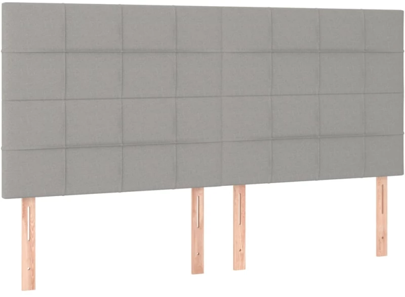 ΚΡΕΒΑΤΙ BOXSPRING ΜΕ ΣΤΡΩΜΑ ΑΝΟΙΧΤΟ ΓΚΡΙ 200X200 ΕΚ. ΥΦΑΣΜΑΤΙΝΟ 3136621