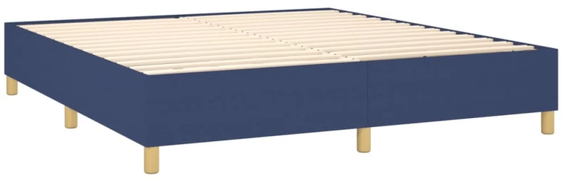 ΚΡΕΒΑΤΙ BOXSPRING ΜΕ ΣΤΡΩΜΑ & LED ΜΠΛΕ 180X200 ΕΚ. ΥΦΑΣΜΑΤΙΝΟ 3135619