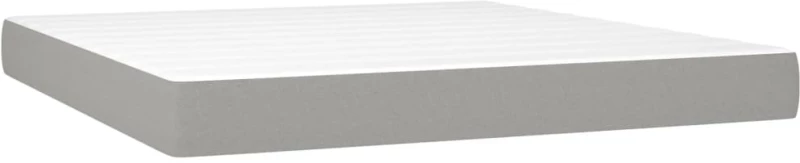 ΚΡΕΒΑΤΙ BOXSPRING ΜΕ ΣΤΡΩΜΑ & LED ΑΝ.ΓΚΡΙ 180X200 ΕΚ ΥΦΑΣΜΑΤΙΝΟ 3133573