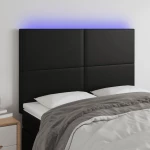ΚΕΦΑΛΑΡΙ ΚΡΕΒΑΤΙΟΥ LED ΜΑΥΡΟ 144X5X118/128 ΕΚ 3122234