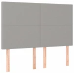 ΚΡΕΒΑΤΙ BOXSPRING ΜΕ ΣΤΡΩΜΑ ΑΝΟΙΧΤΟ ΓΚΡΙ 140X190 ΕΚ. ΥΦΑΣΜΑΤΙΝΟ 3136989