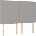 ΚΡΕΒΑΤΙ BOXSPRING ΜΕ ΣΤΡΩΜΑ ΑΝΟΙΧΤΟ ΓΚΡΙ 140X190 ΕΚ. ΥΦΑΣΜΑΤΙΝΟ 3136429