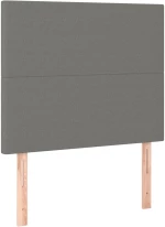 ΚΡΕΒΑΤΙ BOXSPRING ΜΕ ΣΤΡΩΜΑ ΣΚΟΥΡΟ ΓΚΡΙ 80X200 ΕΚ. ΥΦΑΣΜΑΤΙΝΟ 3136390