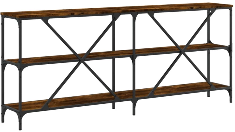 ΤΡΑΠΕΖΙ ΚΟΝΣΟΛΑ ΚΑΠΝΙΣΤΗ ΔΡΥΣ 180X30X75 ΕΚ. ΕΠΕΞ. ΞΥΛΟ/ΣΙΔΗΡΟΣ 832855