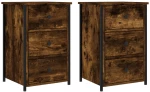 ΚΟΜΟΔΙΝΑ 2 ΤΕΜ. ΚΑΠΝΙΣΤΗ ΔΡΥΣ 40 X 36 X 60 ΕΚ. ΕΠΕΞΕΡΓ. ΞΥΛΟ 825998