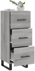 ΝΤΟΥΛΑΠΙ ΓΚΡΙ SONOMA 34,5X34X90 ΕΚ. ΑΠΟ ΕΠΕΞΕΡΓΑΣΜΕΝΟ ΞΥΛΟ 828634
