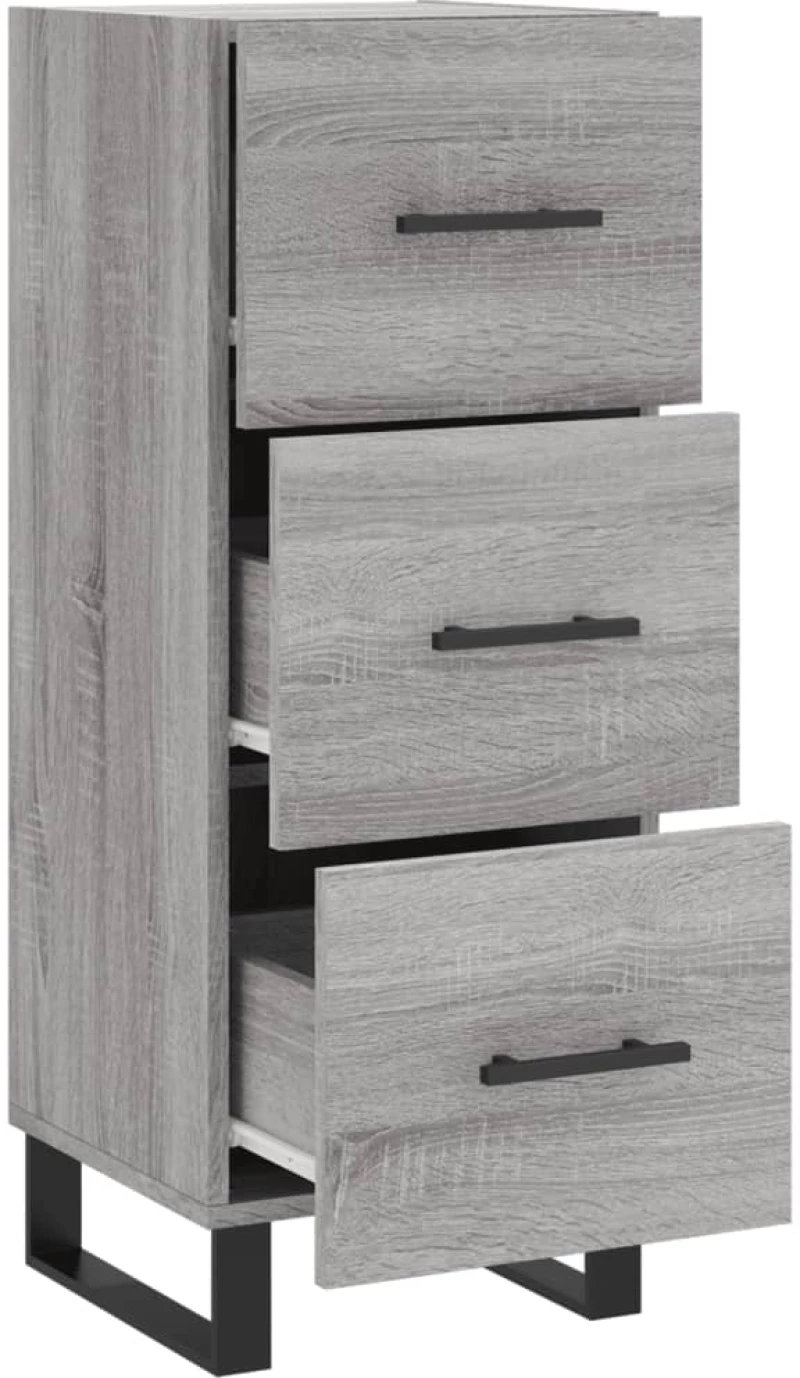 ΝΤΟΥΛΑΠΙ ΓΚΡΙ SONOMA 34,5X34X90 ΕΚ. ΑΠΟ ΕΠΕΞΕΡΓΑΣΜΕΝΟ ΞΥΛΟ 828634