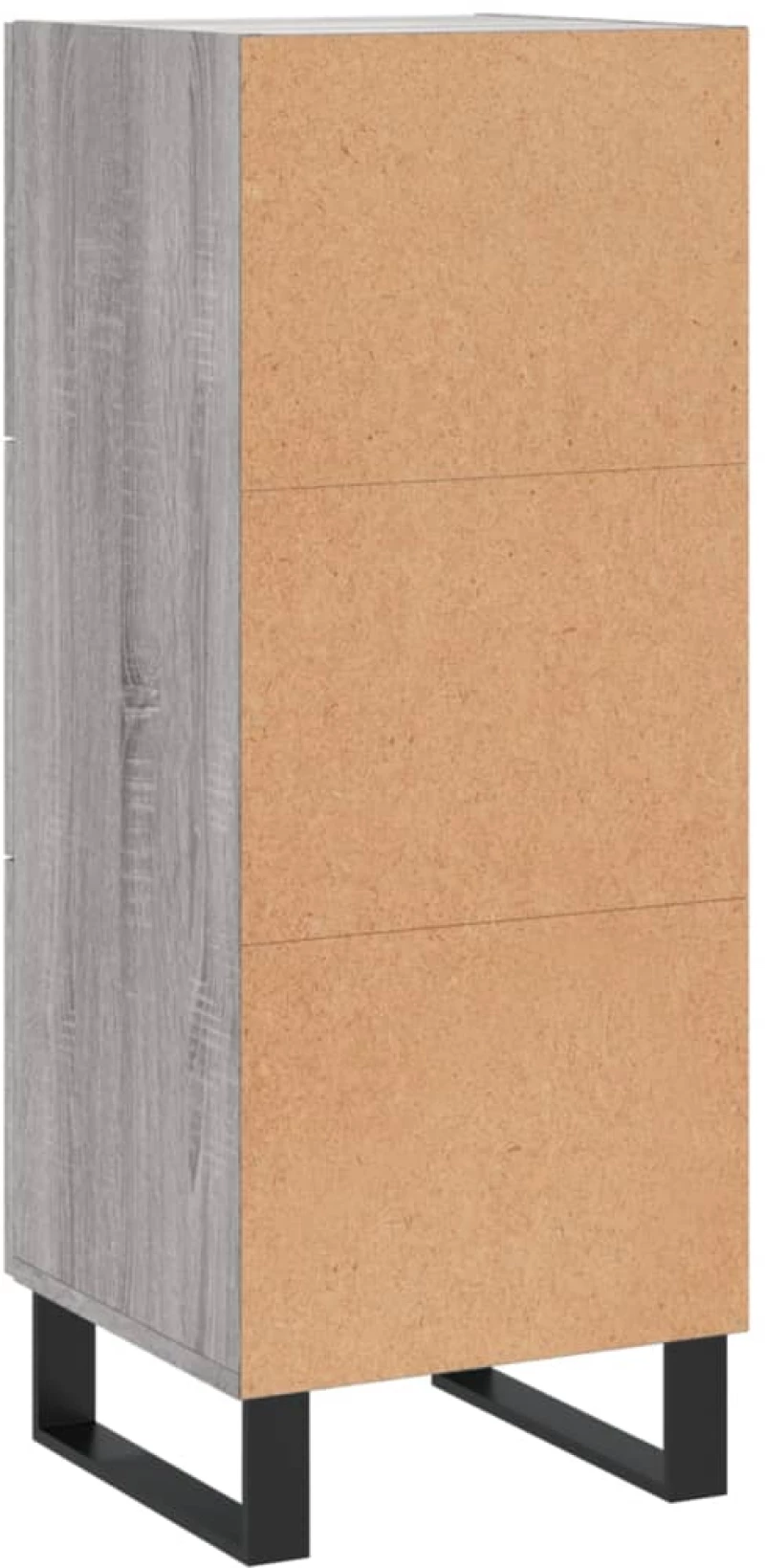 ΝΤΟΥΛΑΠΙ ΓΚΡΙ SONOMA 34,5X34X90 ΕΚ. ΑΠΟ ΕΠΕΞΕΡΓΑΣΜΕΝΟ ΞΥΛΟ 828634