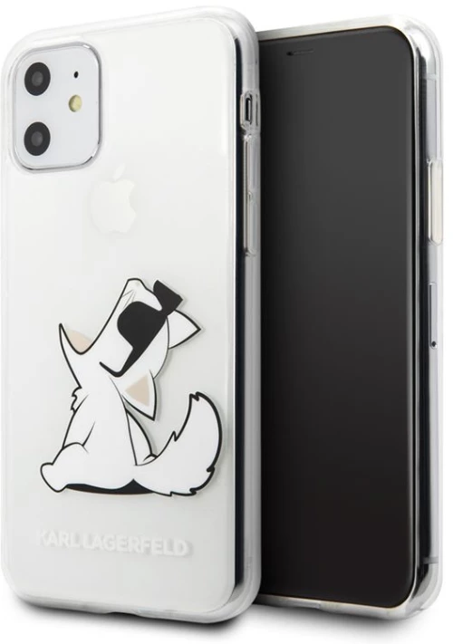 Karl Lagerfeld Choupette Fun - Case for iPhone 11 (Transparent)