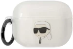 Karl Lagerfeld NFT Ikonik Karl Head - Case for Apple AirPods Pro 2 (Transparent)
