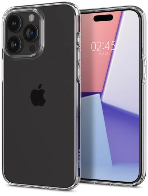 Spigen Liquid Crystal - Case for iPhone 15 Pro (Transparent)
