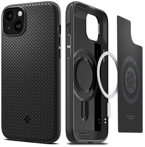 Spigen Mag Armor Magsafe - Case for iPhone 15 Plus (Matte Black)