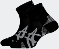 ASICS CUSHION RUN QUARTER SOCK 2 PACK - 3013A800-002