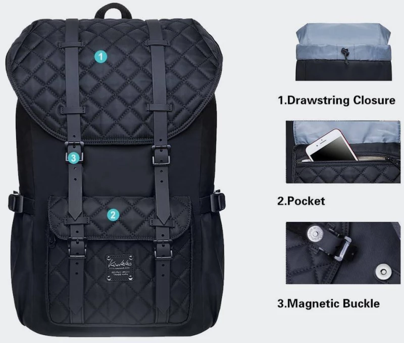 KAUKKO BACKPACK - EP5-19-BLACK