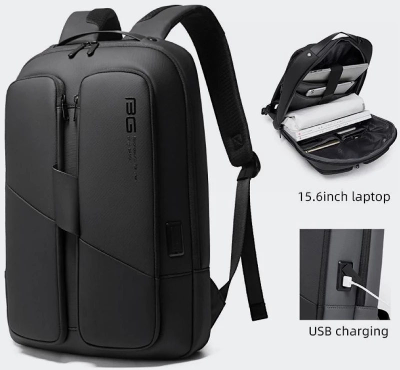 BANGE BACKPACK - 7238-BLACK