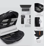 BANGE BACKPACK - 7238-BLACK