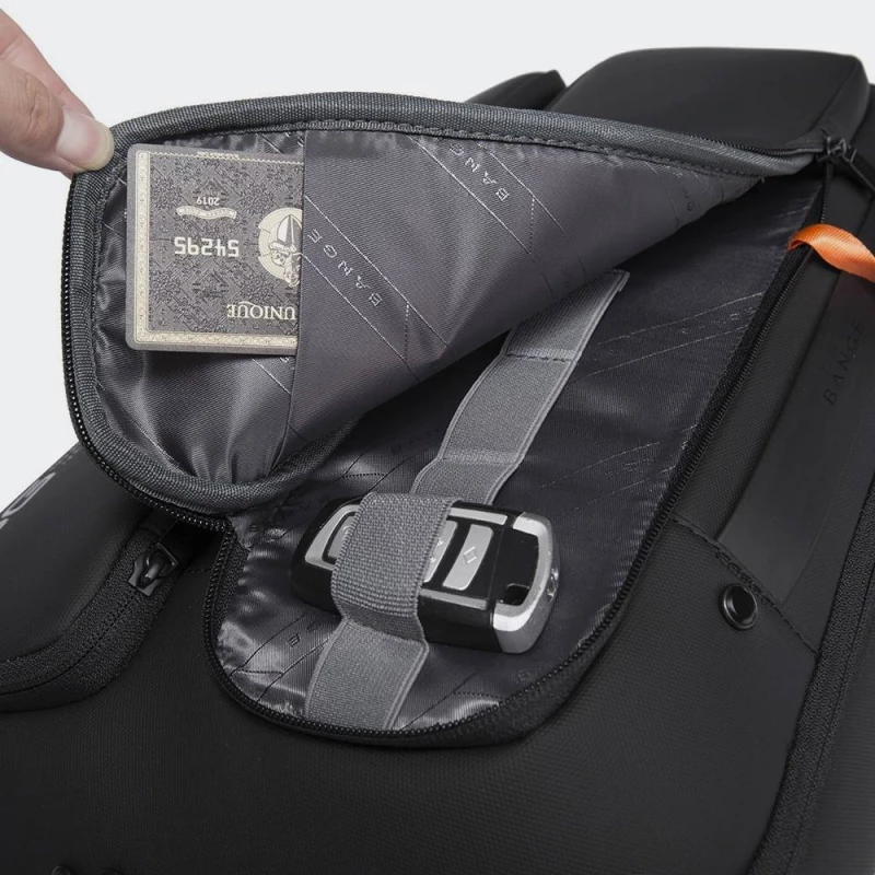BANGE BACKPACK - 7238-BLACK