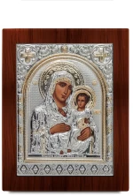 Ασημένια εικόνα ΙΕΡΟΣΟΛΥΜΙΤΙΣΣΑ 23x18cm