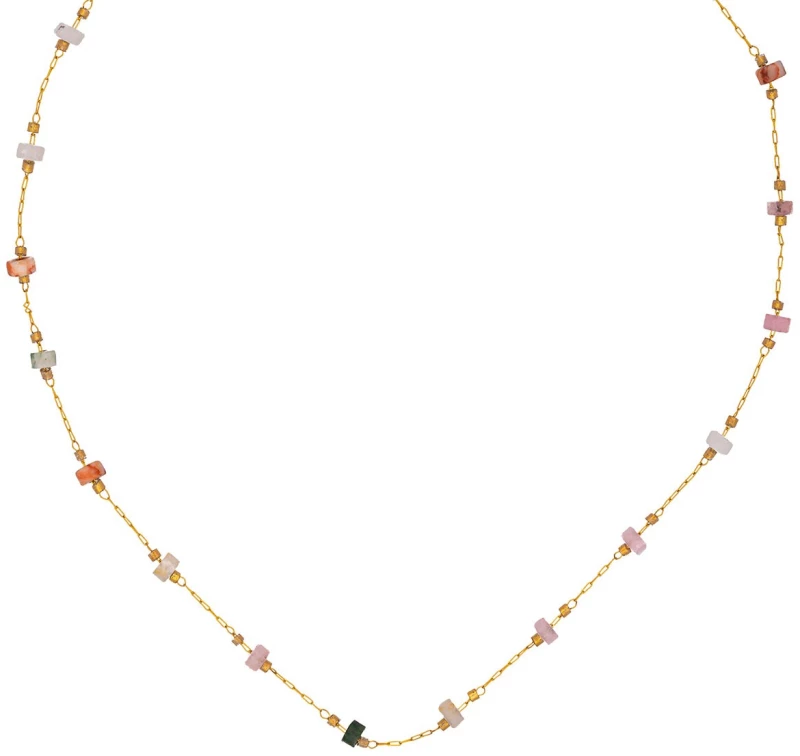 Γυναικείο Κολιέ απο ατσάλι Excite KE-1806-01-PASTEL-95